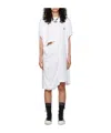 Vivienne Westwood White Dolly Midi Dress In White