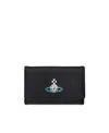 Vivienne Westwood Orb Key Bag In Black