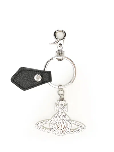 Vivienne Westwood Orb Key Ring In Multi