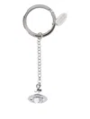 Vivienne Westwood Silver Hanging Orb Keychain