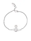 Vivienne Westwood Orb-logo Bracelet In Metallic