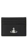 Vivienne Westwood Orb Logo Card Holder In Black