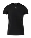 Vivienne Westwood Crewneck Embroidered Orb Logo Short Sleeves Top In Black