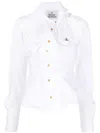 Vivienne Westwood "drunken" Shirt In White