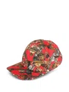 Vivienne Westwood Orb-logo-print Baseball Cap In Red