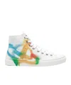 Vivienne Westwood Orb Logo-print Canvas Sneakers In White
