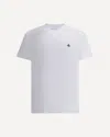 Vivienne Westwood White Crewneck T-shirt With Orb Logo Detail On The Front In Cotton Woman In White