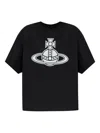 Vivienne Westwood Paris Orb Box T-shirt Clothing In Black