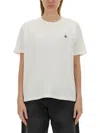 Vivienne Westwood T-shirt With Embroidery In White