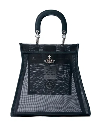 Vivienne Westwood Orb Mesh Tote Bag
