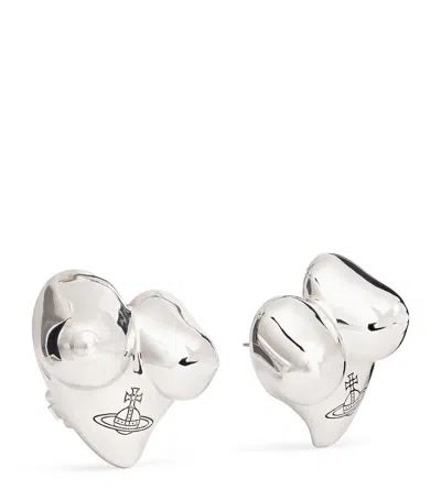 Vivienne Westwood Orb Mimosa Earrings In Metallic