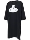 Vivienne Westwood Halftone Orb Isla T-shirt Dress In Black