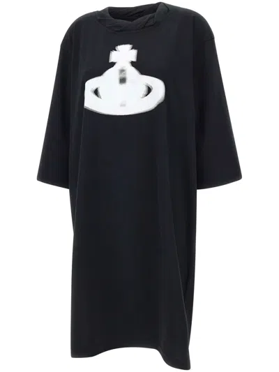 VIVIENNE WESTWOOD ORB-MOTIF DRESS