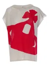 Vivienne Westwood Mesh Tank Top Orb Print In Grey