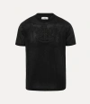 Vivienne Westwood Orb Patch Classic T-shirt Polyester Black Xl Unisex In Black