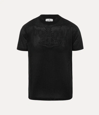 Vivienne Westwood Orb Patch Classic T-shirt Polyester Black Xl Unisex