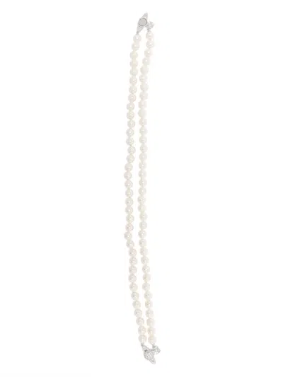 Vivienne Westwood Orb-pendant Choker In Silver