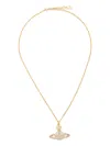 Vivienne Westwood Orb Pendant Necklace In Gold