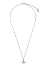 Vivienne Westwood Orb Pendant Necklace In Silver