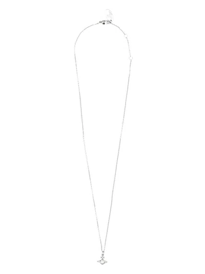 Vivienne Westwood Orb Pendant Necklace In Silver