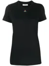 Vivienne Westwood Black Celestial Embroidered T-shirt In Black
