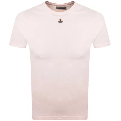 Vivienne Westwood Orb Peru T Shirt Blush Pink