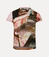Vivienne Westwood Orb Peru T-shirt Printed Fluid Jersey Salon S Unisex