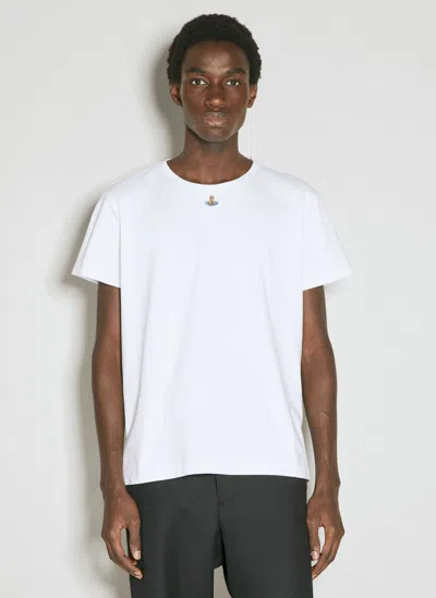 Vivienne Westwood Orb Peru T-shirt In White