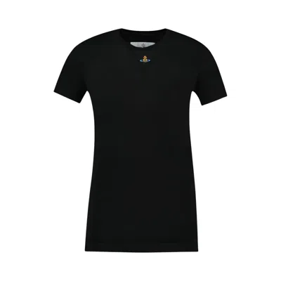Pre-owned Vivienne Westwood Orb Peru T-shirt 'black' | Women's Size Xs