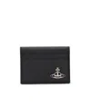 Vivienne Westwood Orb Plaque Bi-fold Card Holder In Green
