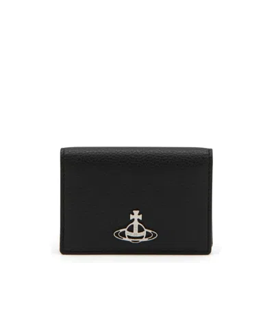 VIVIENNE WESTWOOD VIVIENNE WESTWOOD ORB PLAQUE BI-FOLD WALLET