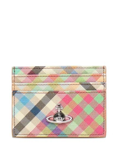 Vivienne Westwood Orb-plaque Card Holder In Multi