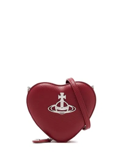 Vivienne Westwood Orb-plaque Cross Body Bag In レッド