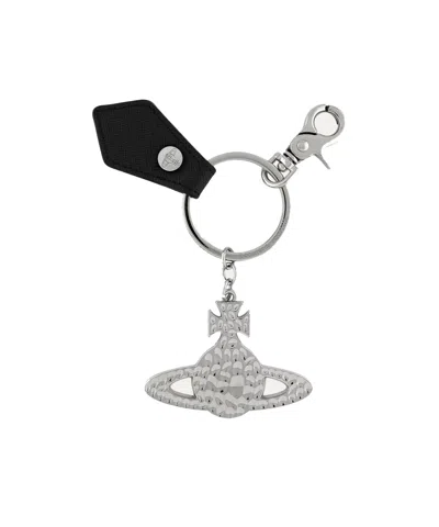 Vivienne Westwood Orb-plaque Keychain