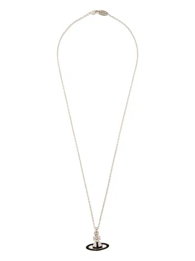 Vivienne Westwood Orb-plaque Pendant Necklace In Gold