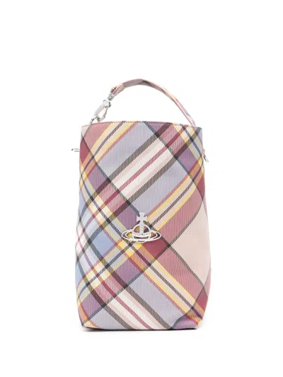 Vivienne Westwood Orb-plaque Tote Bag In Neutrals