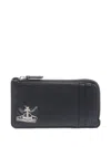 Vivienne Westwood Orb Plaque Wallet In Black