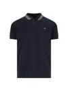 Vivienne Westwood Orb" Polo Shirt Blue In Black