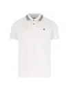 Vivienne Westwood Ribbed Collar Short Sleeves T-shirt In White