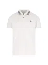 Vivienne Westwood Ribbed Collar Short Sleeves T-shirt In White