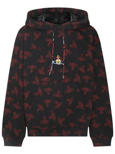 VIVIENNE WESTWOOD ORB-PRINT HOODIE