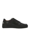 Vivienne Westwood Orb-print Leather Sneakers In Black
