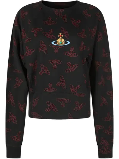 VIVIENNE WESTWOOD ORB-PRINT SWEATSHIRT