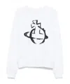 Vivienne Westwood Orb-print Sweatshirt In White