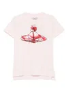 Vivienne Westwood Orb-print T-shirt In Pink