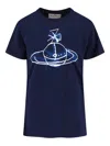 Vivienne Westwood Crew Neck Graphic Print Short Sleeves Top