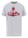 Vivienne Westwood Crew Neck Graphic Print Short Sleeves