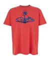 Vivienne Westwood Drawn Orb Classic T-shirt In Red