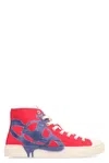 VIVIENNE WESTWOOD VIVIENNE WESTWOOD ORB PRINTED HIGH TOP SNEAKERS