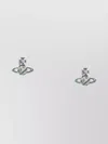 Vivienne Westwood Orb Shape Crystal Stud Earrings